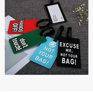 Colorful Luggage Tags Set